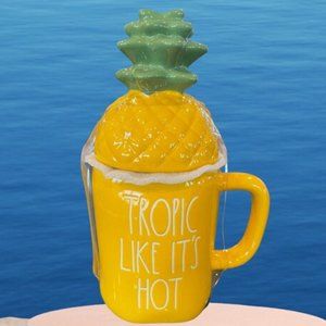 Rae Dunn/ Tropic like it’s hot with topper mug